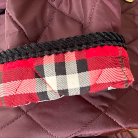 Burberry - Burberry Dorset Quilted Jacket Size Medium Color: Rubus - Picture 10 of 12